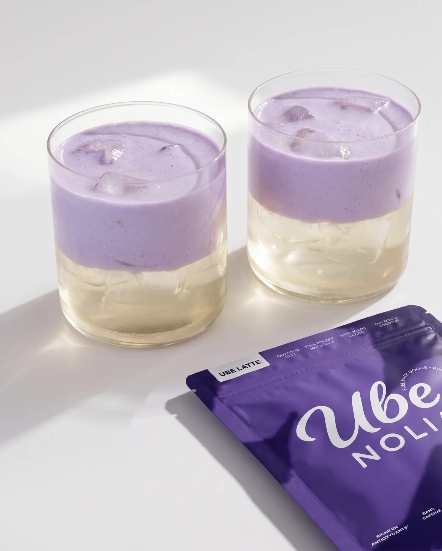 Ube Kokosnuss-Schaum Rezept