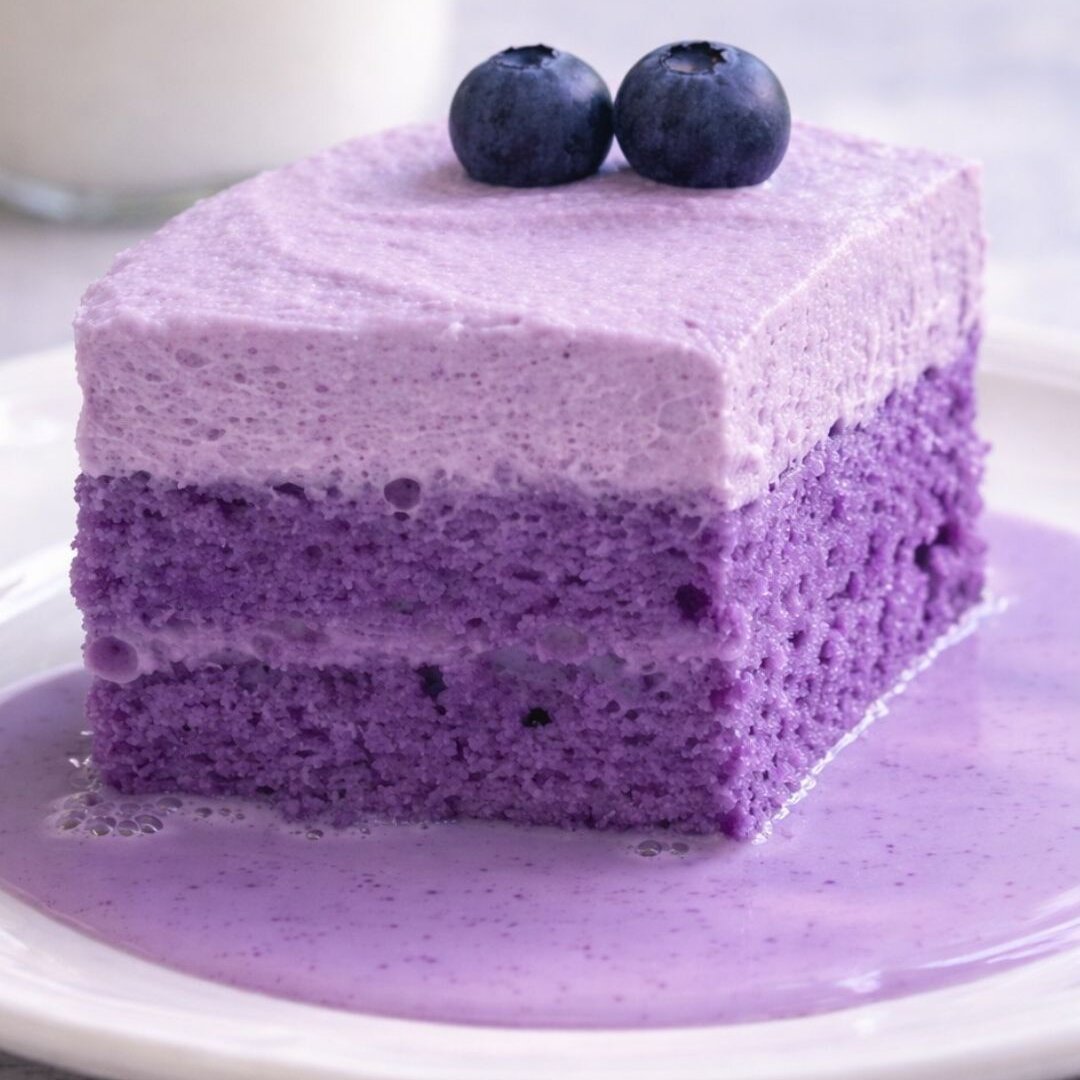 Ube Tres Leches Kuchen Rezept