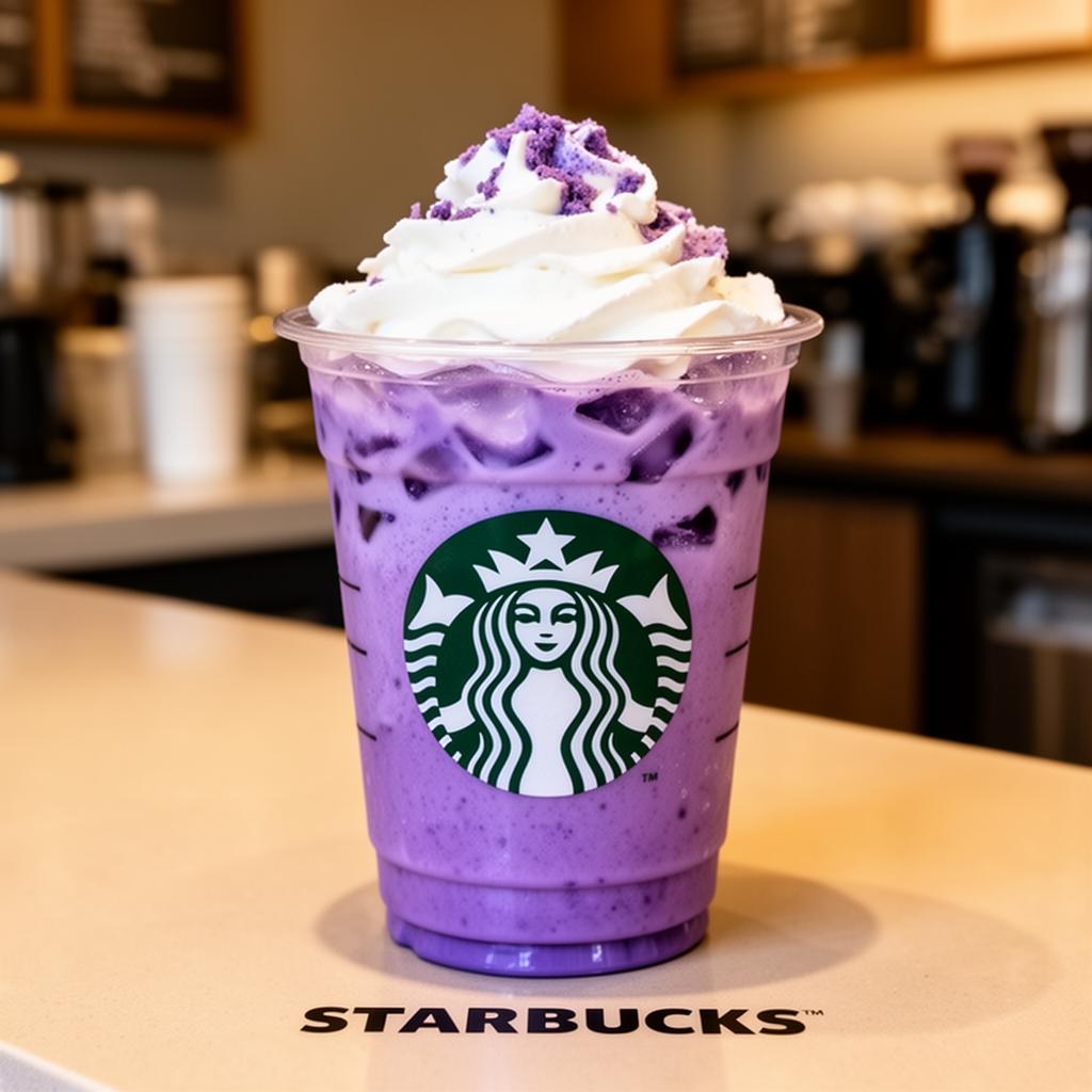 Was ist Ube bei Starbucks?