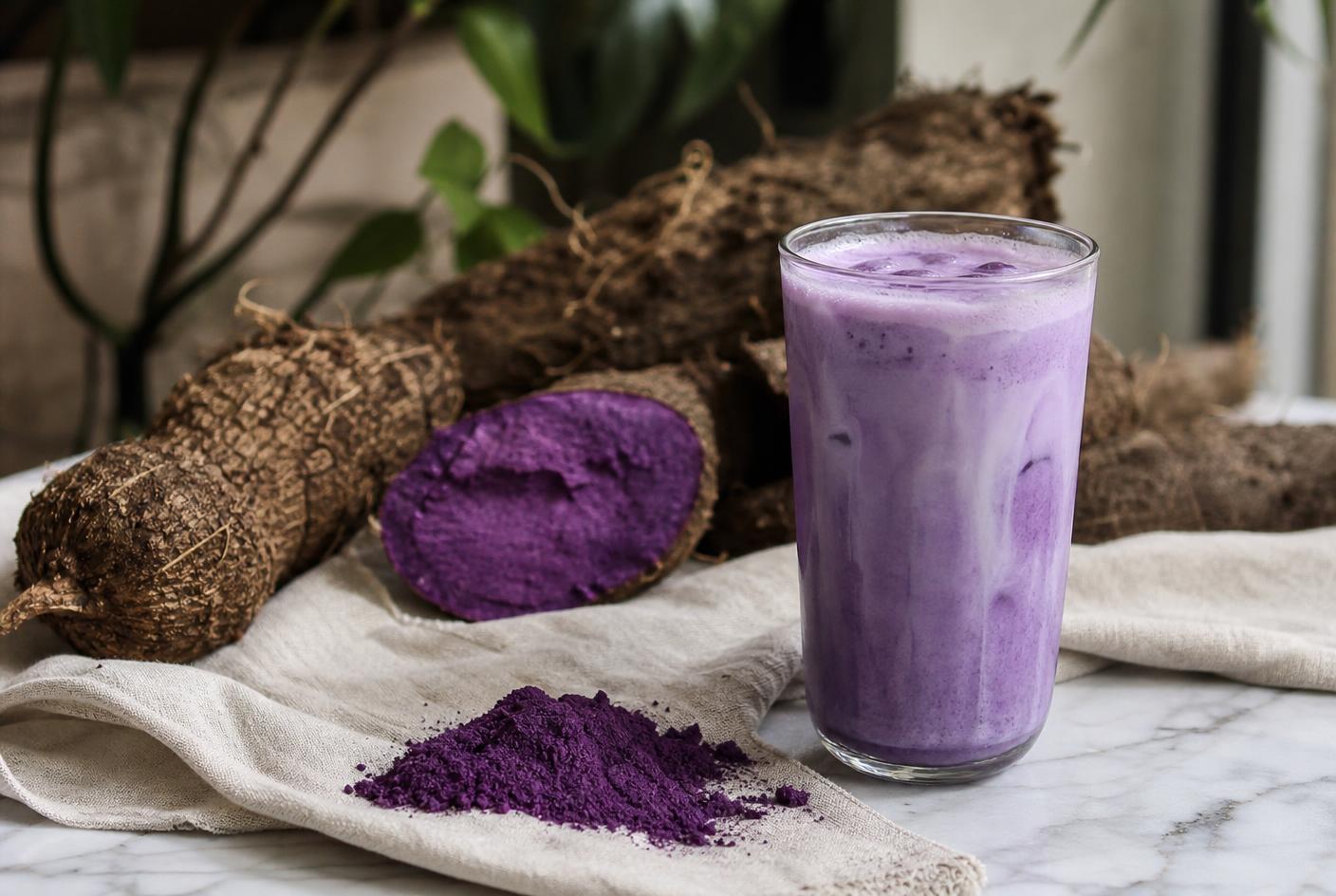 Ube Pulver Vorteile: Ernährungsleitfaden